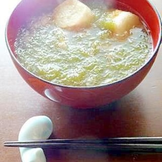 超簡単！実家の即席とろろ昆布のお吸い物